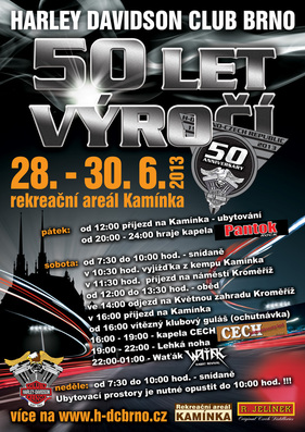 50 výročí H-DC Brno