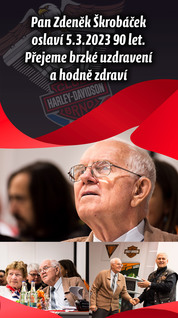 90 let pan Škrobáček